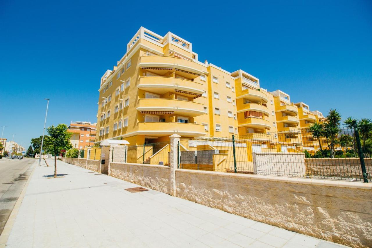 Espectacular Residencial En 2A Linea Piscina Tenis Algarrobo Costa Bagian luar foto